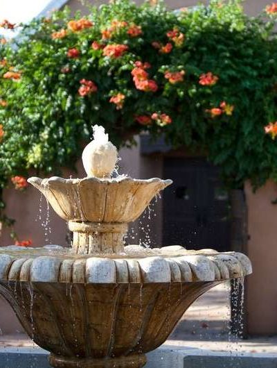 Hotel Old Town Albuquerque's courtyard