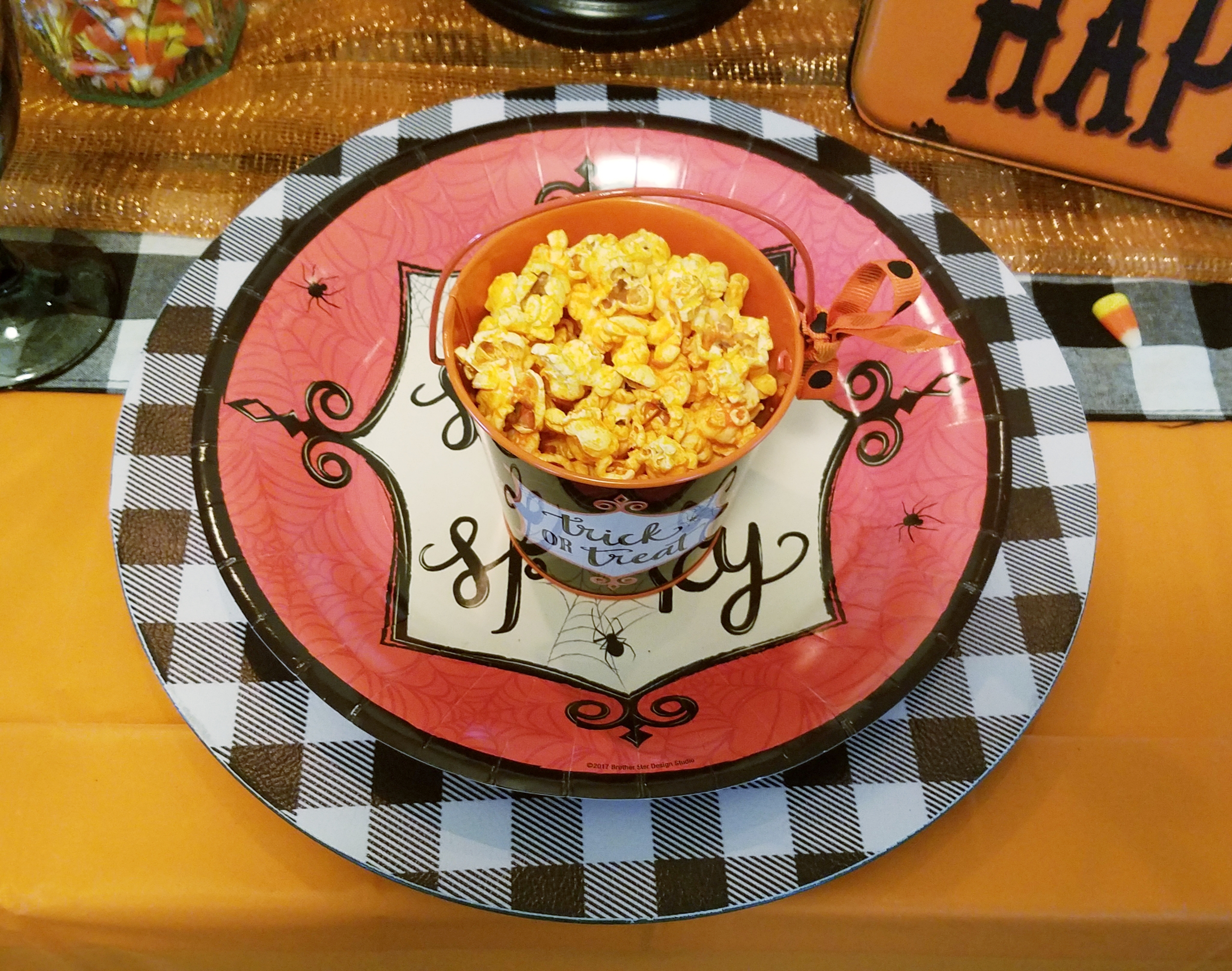 Halloween Place Setting